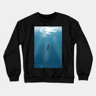 The fear of the ocean Crewneck Sweatshirt